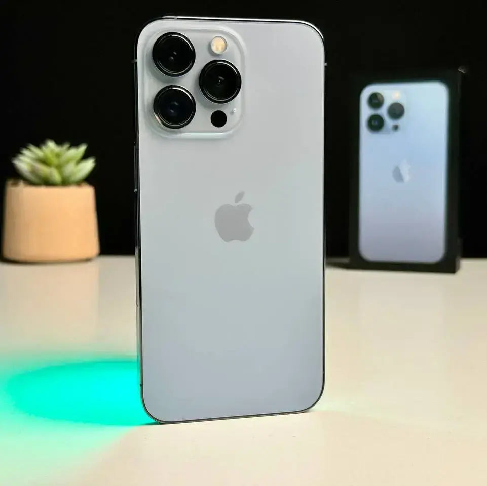 USED iPhone 13 Pro 128GB Sierra Blue (MLTT3, MLVD3) Батарея 100%(Стан - 8.5/10, Комплект - Повний | гарантія - 1 міс.)