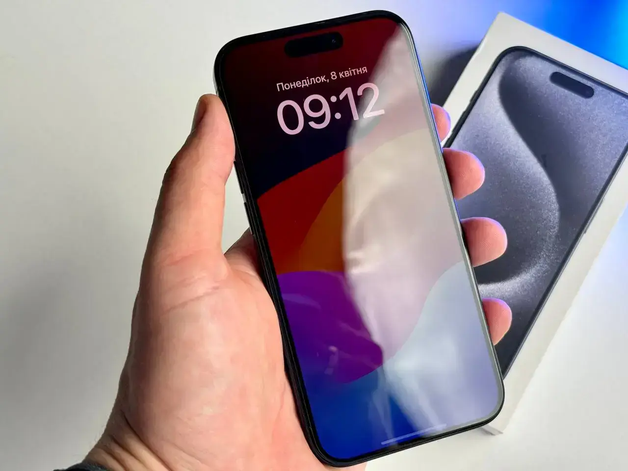ВІТРИННИЙ Apple iPhone 15 Pro 128GB Blue Titanium (MTV03)