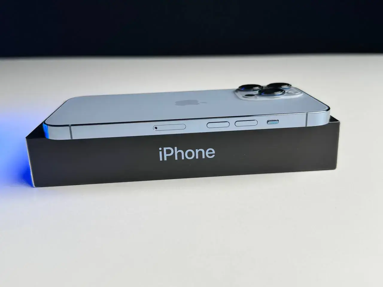 ВЖИВАНИЙ Apple iPhone 13 Pro 256GB Sierra Blue (MLU03, MLVP3)🔋100%(Стан - 9.5/10, Комплект - повний | гарантія - 1 міс.)