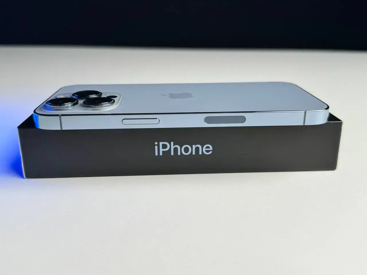 ВЖИВАНИЙ Apple iPhone 13 Pro 256GB Sierra Blue (MLU03, MLVP3)🔋100%(Стан - 9.5/10, Комплект - повний | гарантія - 1 міс.)
