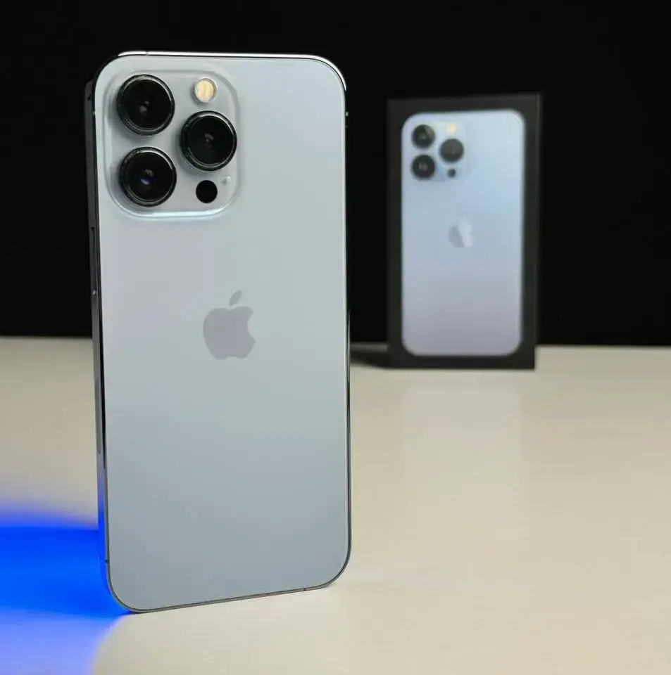 Б.У. Apple iPhone 13 Pro 256GB Sierra Blue (MLU03, MLVP3)🔋100%(Состояние - 9.5/10, Комплект - полное | гарантия - 1 мес.)