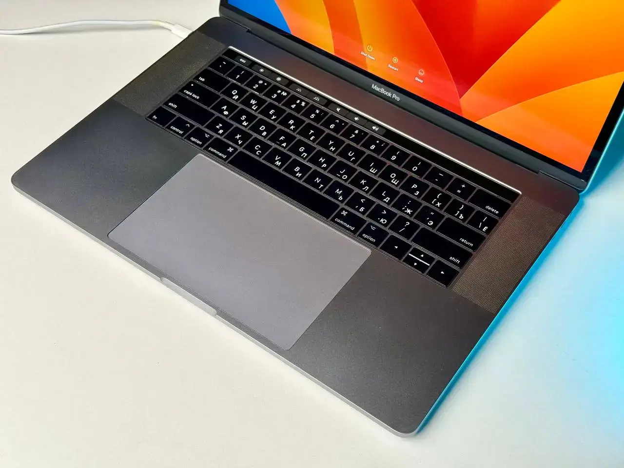 ВЖИВАНИЙ MacBook Pro 15" Space Gray (MPTR2) 2017 (i7/16GB/256GB) - цикли 394