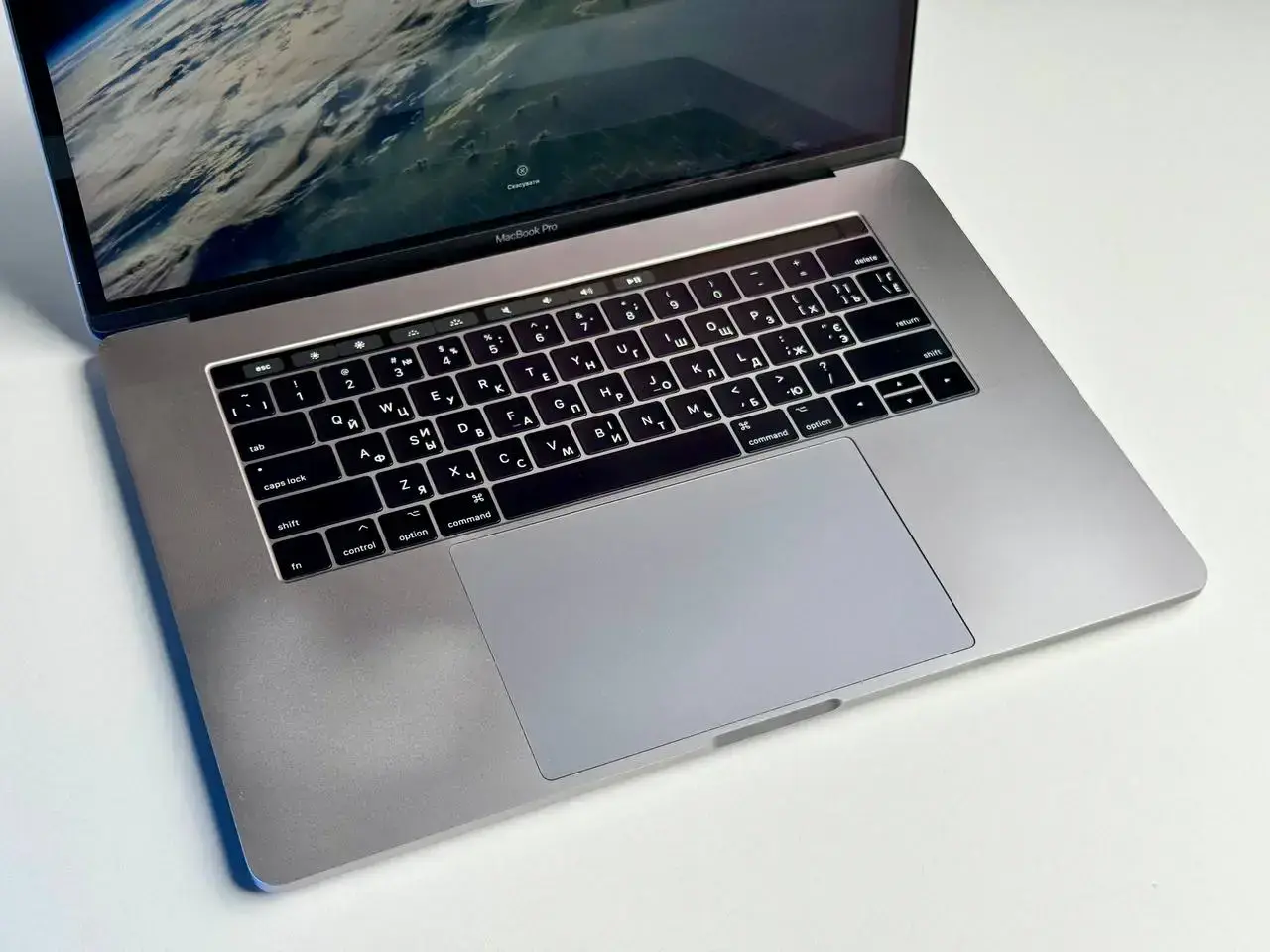 Б/у MacBook Pro 15" Space Gray (MPTT2) 2017 (i7/16GB/512SSD)🔋100% (Стан - 8.5/10. Комплект - повний | гарантія - 1 міс.)