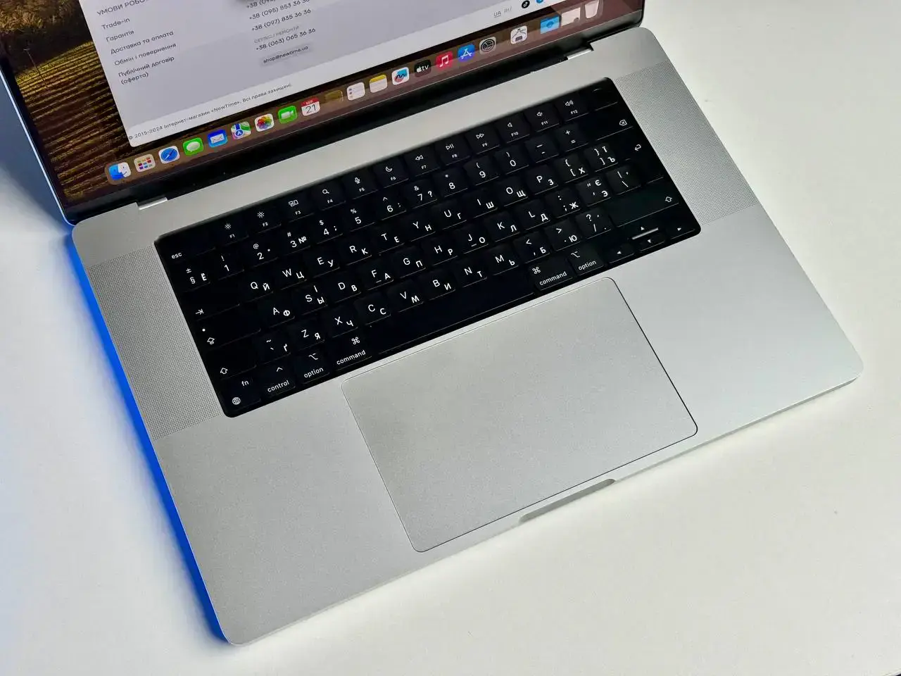 ВЖИВАНИЙ MacBook Pro 16" Space Gray (Z14V0016E) 2021 🔋99% (Стан - 9.5/10. Комплект - повний | гарантія - 3 міс.)