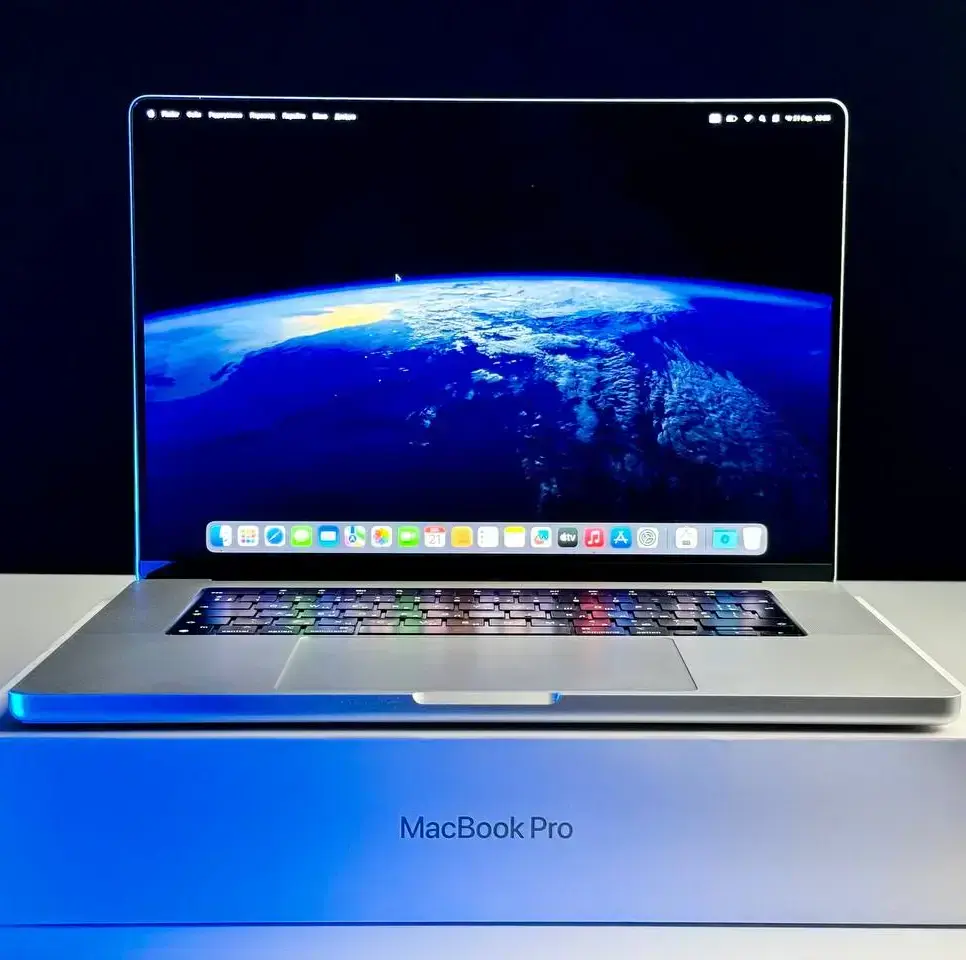 Б/У MacBook Pro 16" Space Gray (Z14V0016E) 2021 🔋99% (Состояние - 9.5/10. Комплект - полный | гарантия - 3 мес.)
