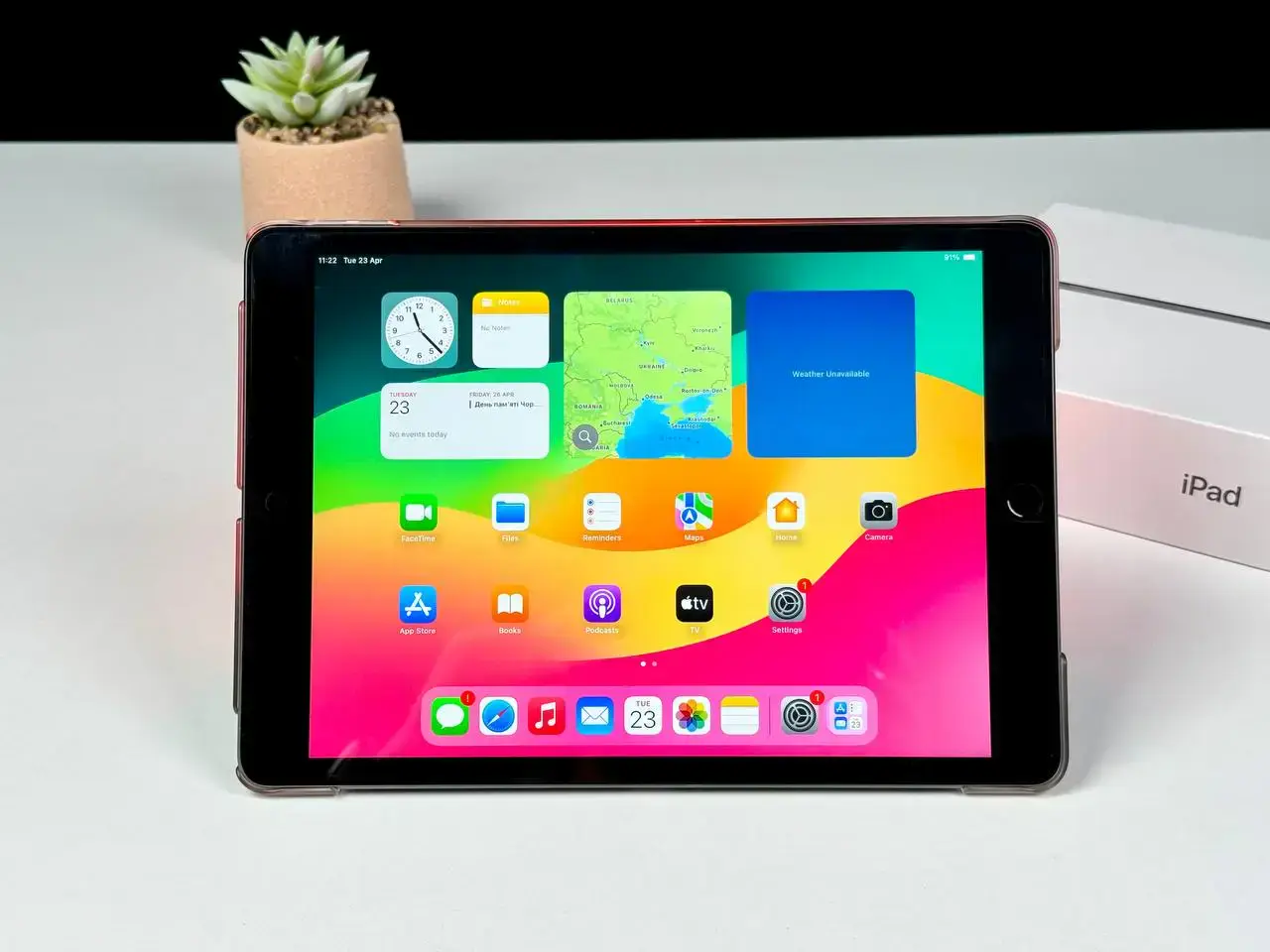 ВЖИВАНИЙ Apple iPad 10.2" 2021 Wi-Fi 64GB Space Gray (MK2K3) - Стан: гарний | Комплект: повний | Гарантія: 3 міс.