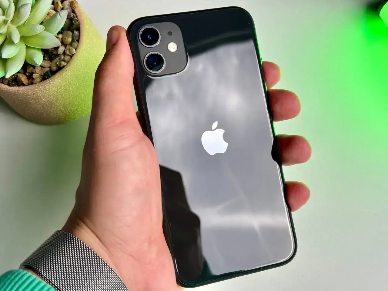 ВЖИВАНИЙ Apple iPhone 11 128GB Black (MHCX3, MHDH3) Slim Box - Стан: гарний | Акумулятор: 83% | Комплект: повний | Гарантія: 1 міс.