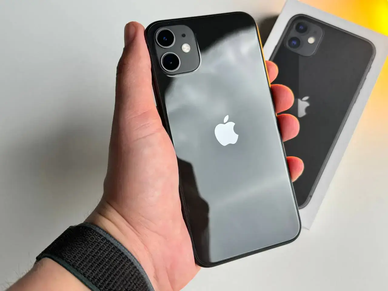 Б/У Apple iPhone 11 128GB Black (MHCX3, MHDH3) - Состояние: идеальный | Аккумулятор: 100% | Комплект: полный | Гарантія: 1 мес.