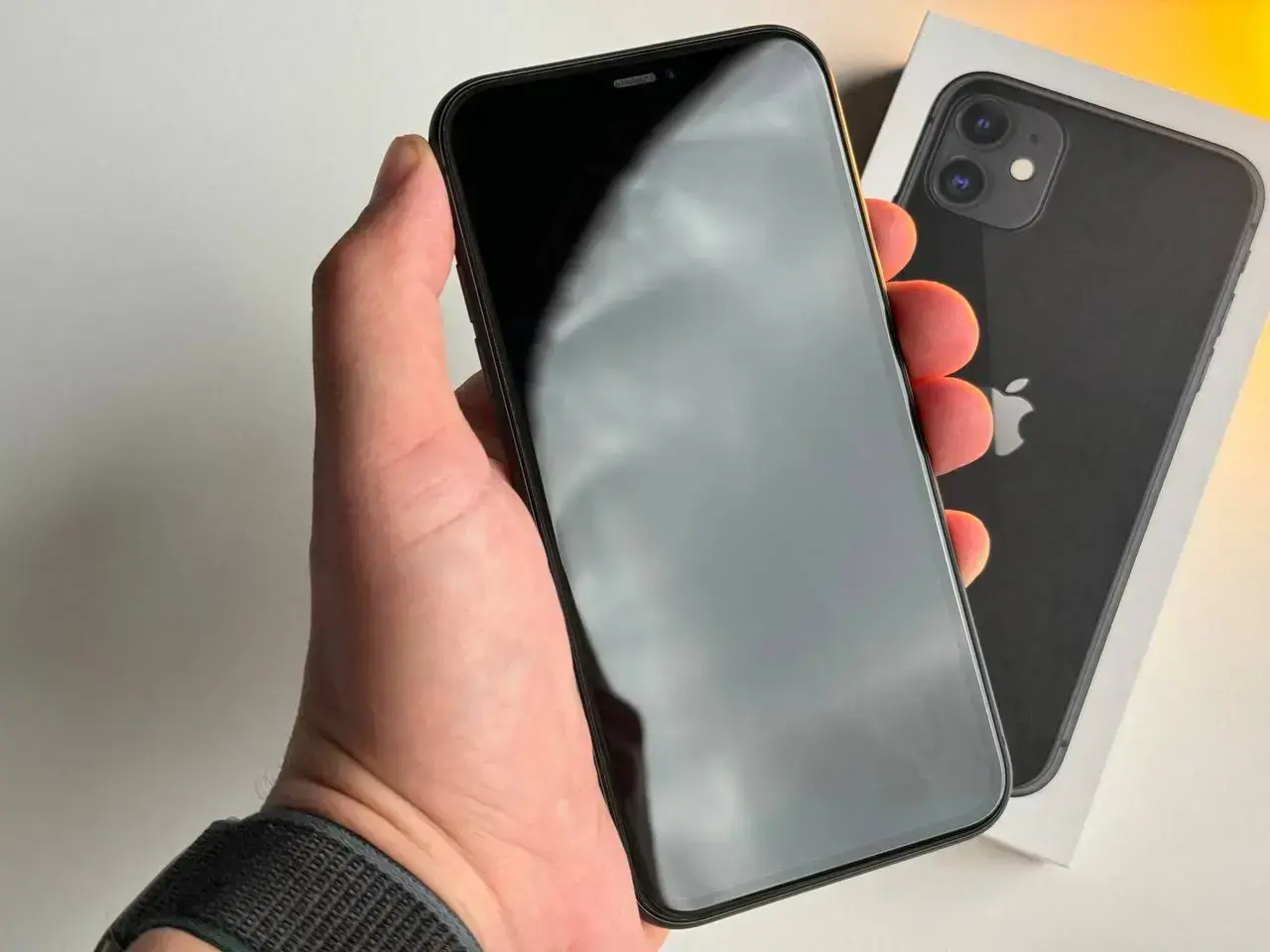 Б/У Apple iPhone 11 128GB Black (MHCX3, MHDH3) - Состояние: идеальный | Аккумулятор: 100% | Комплект: полный | Гарантія: 1 мес.