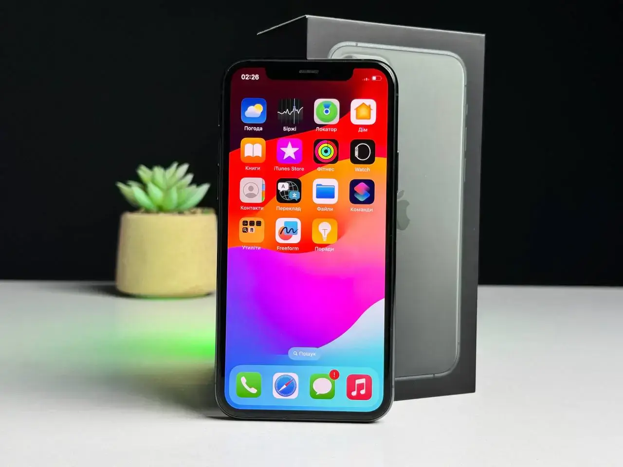 ВЖИВАНИЙ Apple iPhone 11 Pro 256GB Midnight Green (MWCQ2) - Стан: ідеальний | Комплект: коробка | Гарантія: 1 міс.