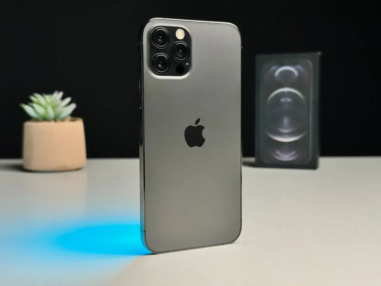 Б/У Apple iPhone 12 Pro 128GB Graphite (MGLN3, MGMK3) - Состояние: хороший | Аккумулятор: 100% | Комплект: полный | Гарантія: 1 мес.