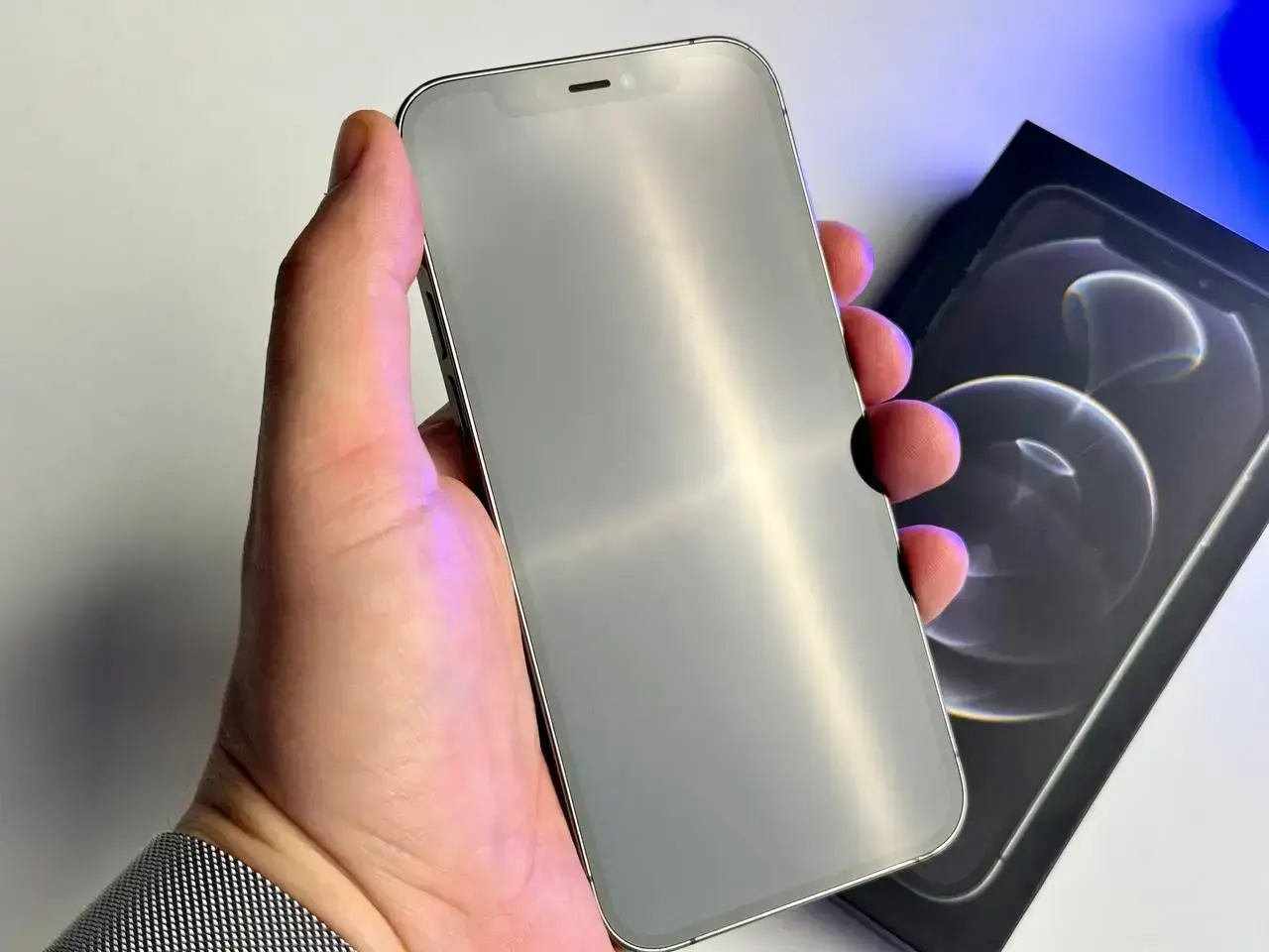 ВЖИВАНИЙ Apple iPhone 12 Pro 128GB Graphite (MGLN3, MGMK3) - Стан: гарний | Акумулятор: 100% | Комплект: повний | Гарантія: 1 міс.