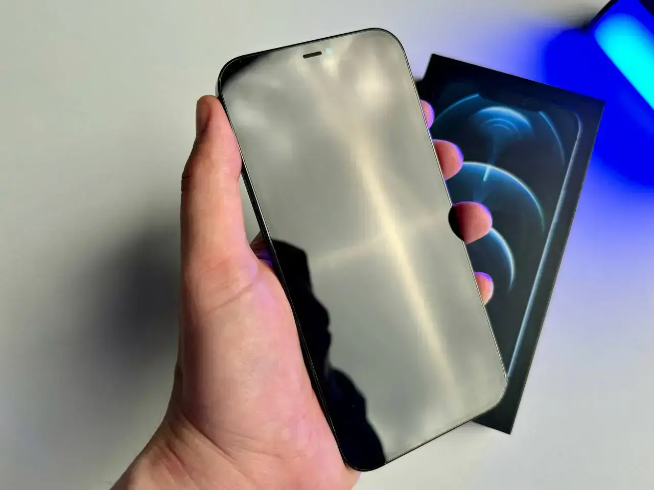 ВЖИВАНИЙ Apple iPhone 12 Pro Max 512GB Pacific Blue (MGCT3, MGDL3) - Стан: гарний | Акумулятор: 100% | Комплект: коробка | Гарантія: 1 міс.