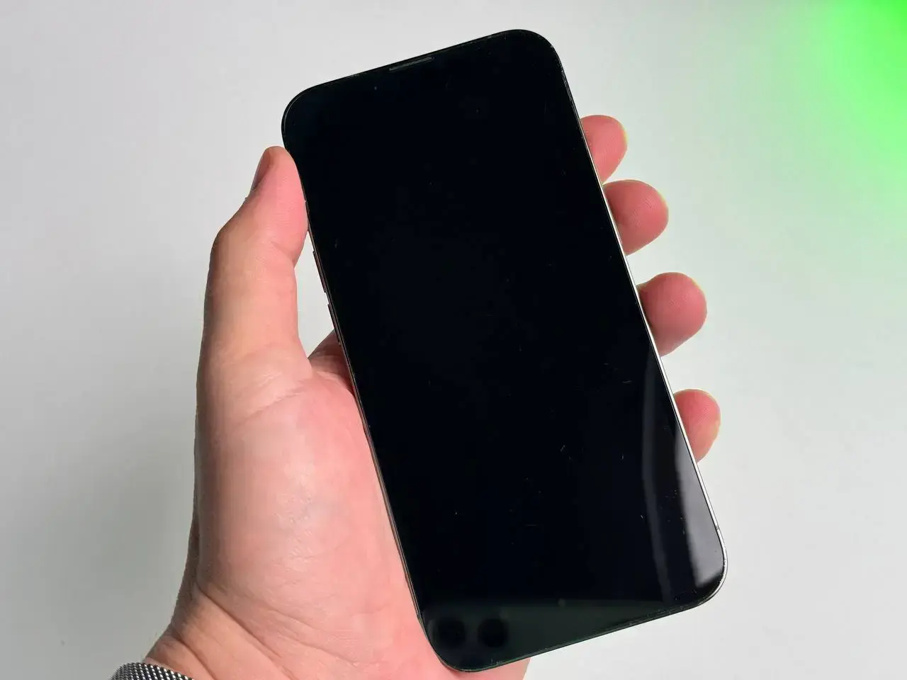 Б/У Apple iPhone 13 Pro 128GB Alpine Green (MNDT3, MNE23) - Состояние: плохой | Аккумулятор: 87% | Комплект: без комплекта | Гарантія: 1 мес.