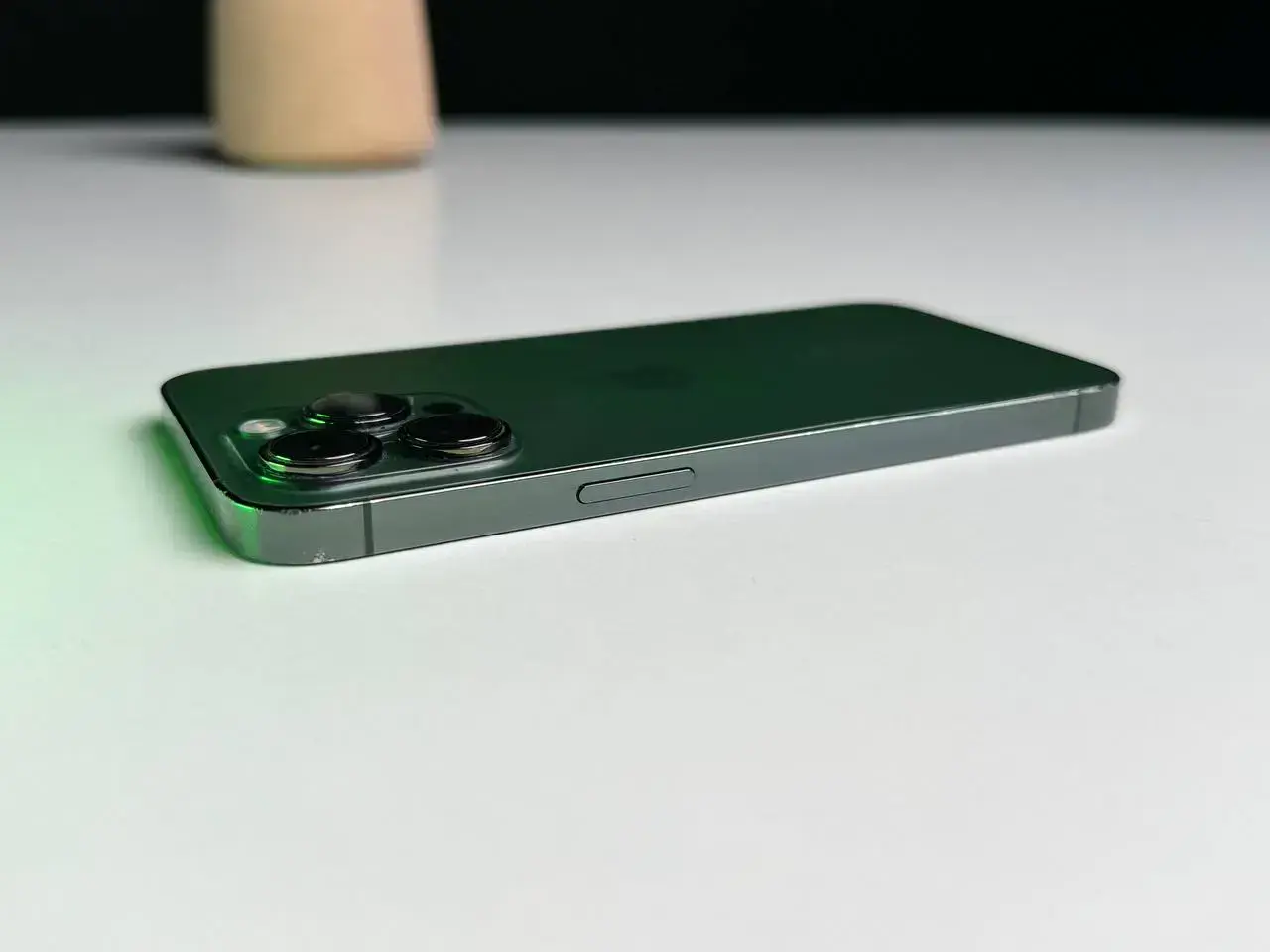 Б/У Apple iPhone 13 Pro 128GB Alpine Green (MNDT3, MNE23) - Состояние: плохой | Аккумулятор: 87% | Комплект: без комплекта | Гарантія: 1 мес.
