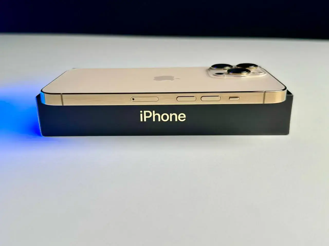 ВЖИВАНИЙ Apple iPhone 13 Pro 128GB Gold (MLTR3, MLVC3) - Стан: ідеальний | Акумулятор: 88% | Комплект: повний | Гарантія: 1 міс.