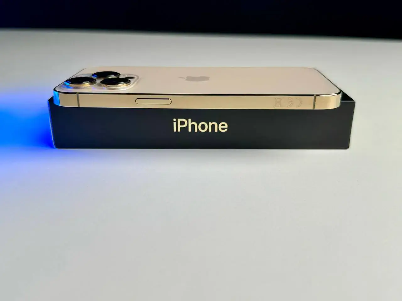 ВЖИВАНИЙ Apple iPhone 13 Pro 128GB Gold (MLTR3, MLVC3) - Стан: ідеальний | Акумулятор: 88% | Комплект: повний | Гарантія: 1 міс.
