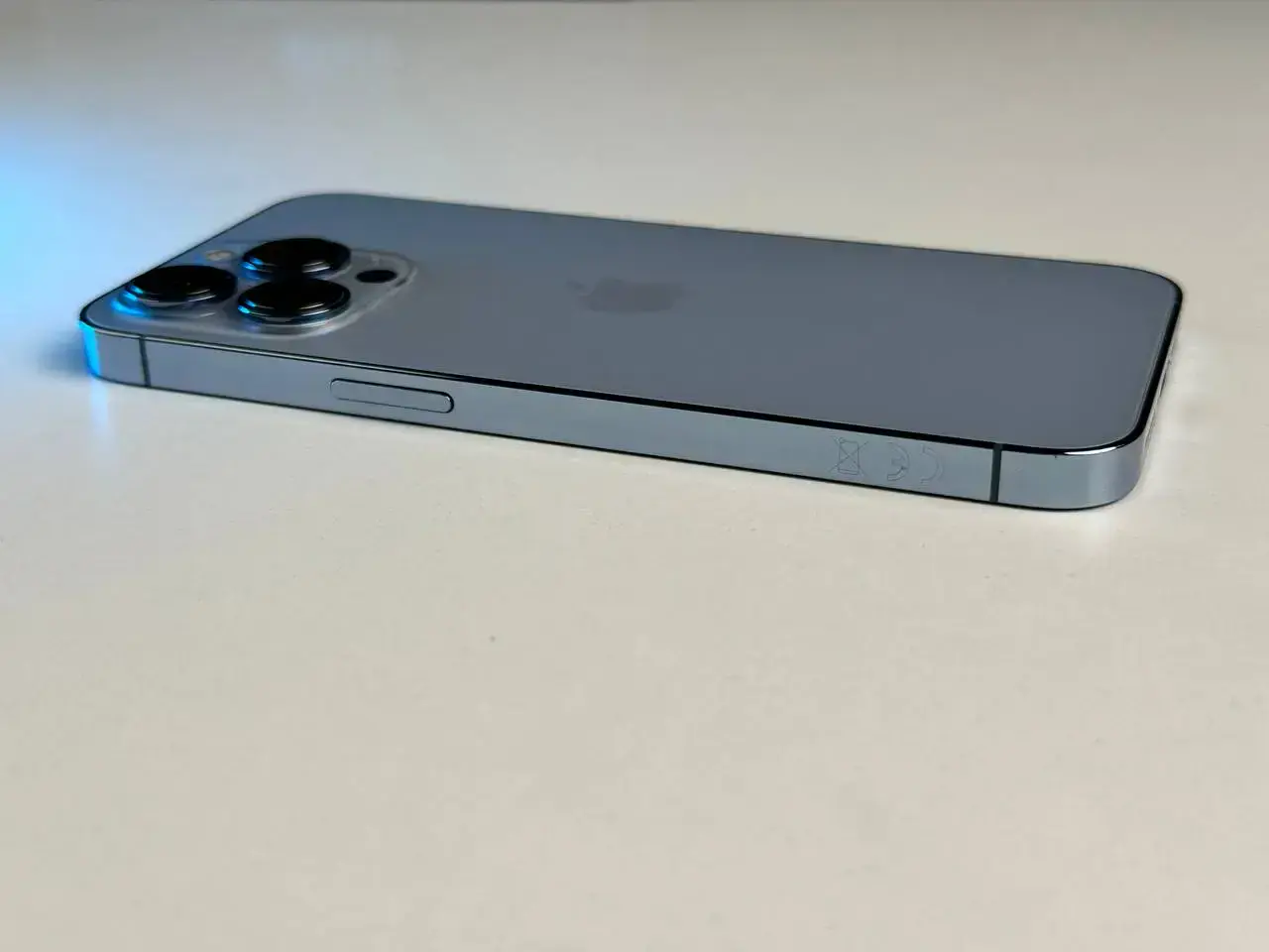 Б/У Apple iPhone 13 Pro 128GB Sierra Blue (MLTT3, MLVD3) - Состояние: хороший | Аккумулятор: 100% | Комплект: коробка | Гарантія: 1 мес.