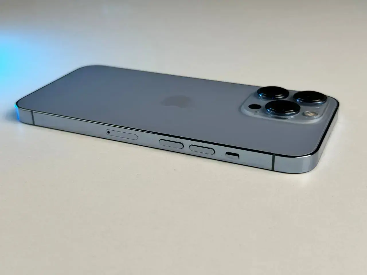 Б/У Apple iPhone 13 Pro 128GB Sierra Blue (MLTT3, MLVD3) - Состояние: хороший | Аккумулятор: 100% | Комплект: коробка | Гарантія: 1 мес.