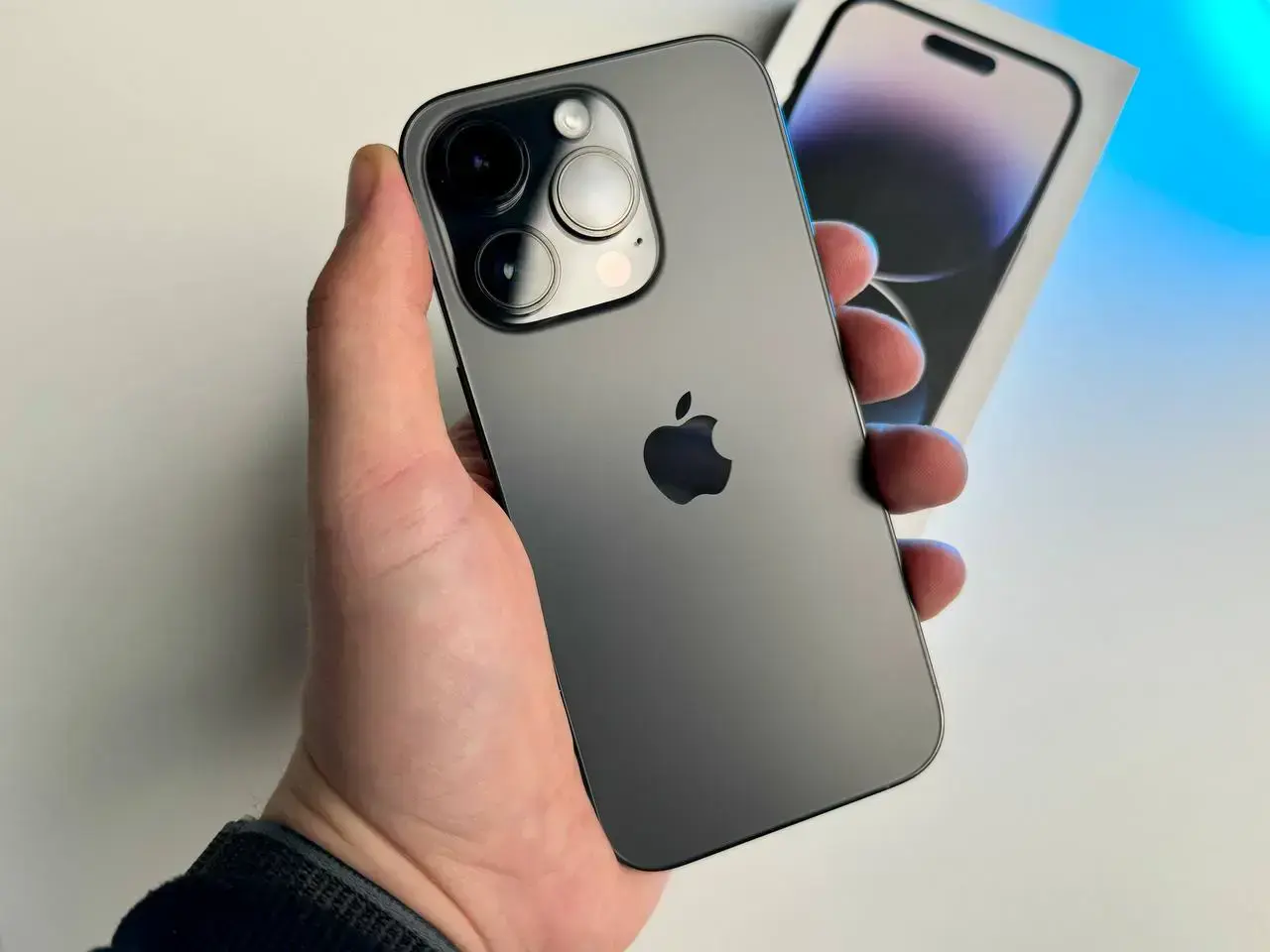 ВЖИВАНИЙ Apple iPhone 14 Pro 128GB Space Black (MPXV3) - Стан: ідеальний | Акумулятор: 89% | Комплект: повний | Гарантія: 1 міс.