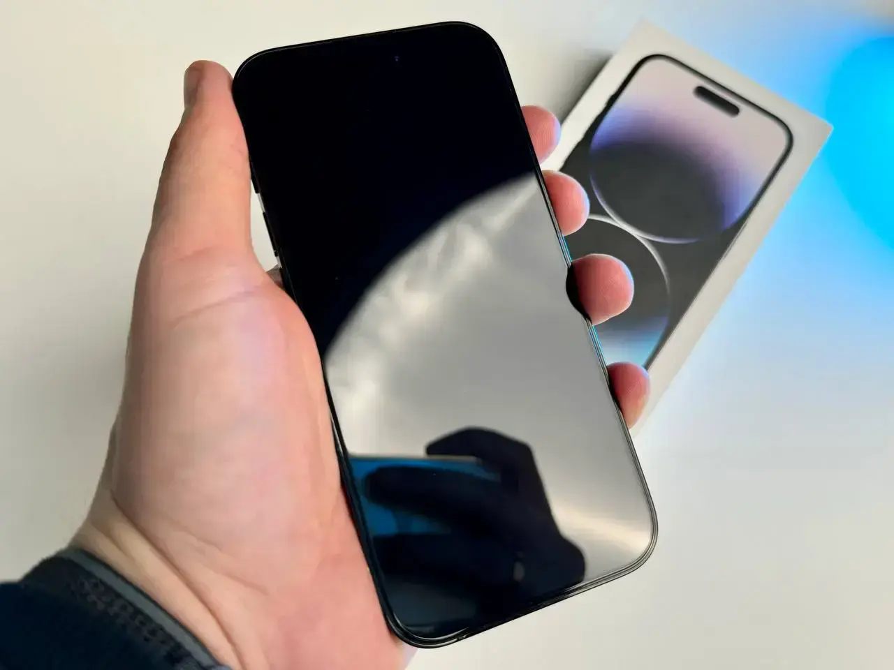 ВЖИВАНИЙ Apple iPhone 14 Pro 128GB Space Black (MPXV3) - Стан: ідеальний | Акумулятор: 89% | Комплект: повний | Гарантія: 1 міс.