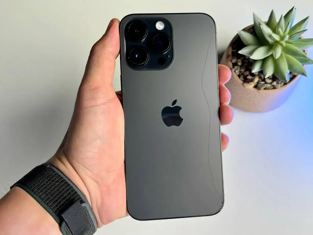 ВЖИВАНИЙ Apple iPhone 14 Pro Max 128GB Space Black (MQ9P3) - Стан: задовільний | Акумулятор: 99% | Комплект: коробка | Гарантія: 1 міс.
