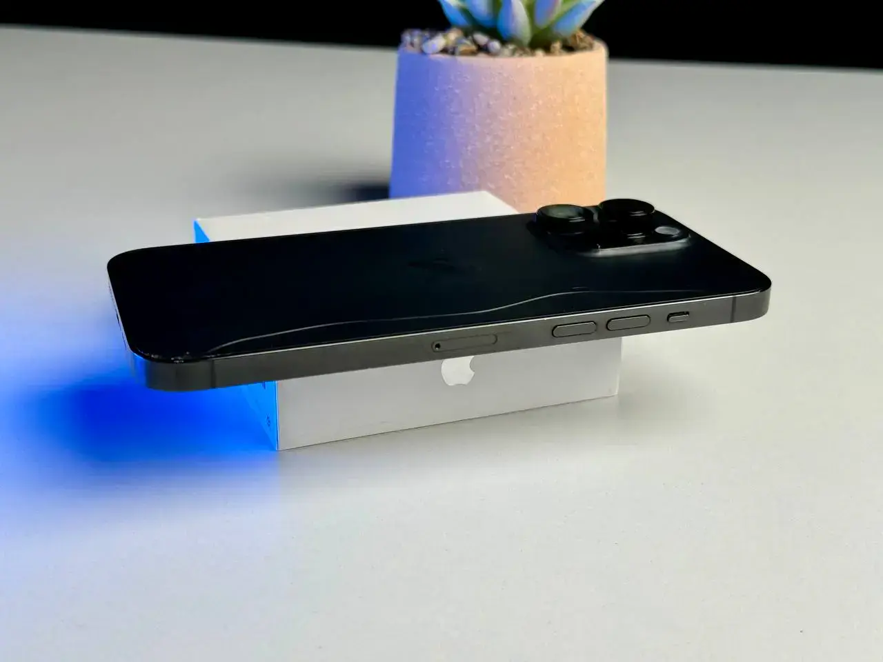 ВЖИВАНИЙ Apple iPhone 14 Pro Max 128GB Space Black (MQ9P3) - Стан: задовільний | Акумулятор: 99% | Комплект: коробка | Гарантія: 1 міс.