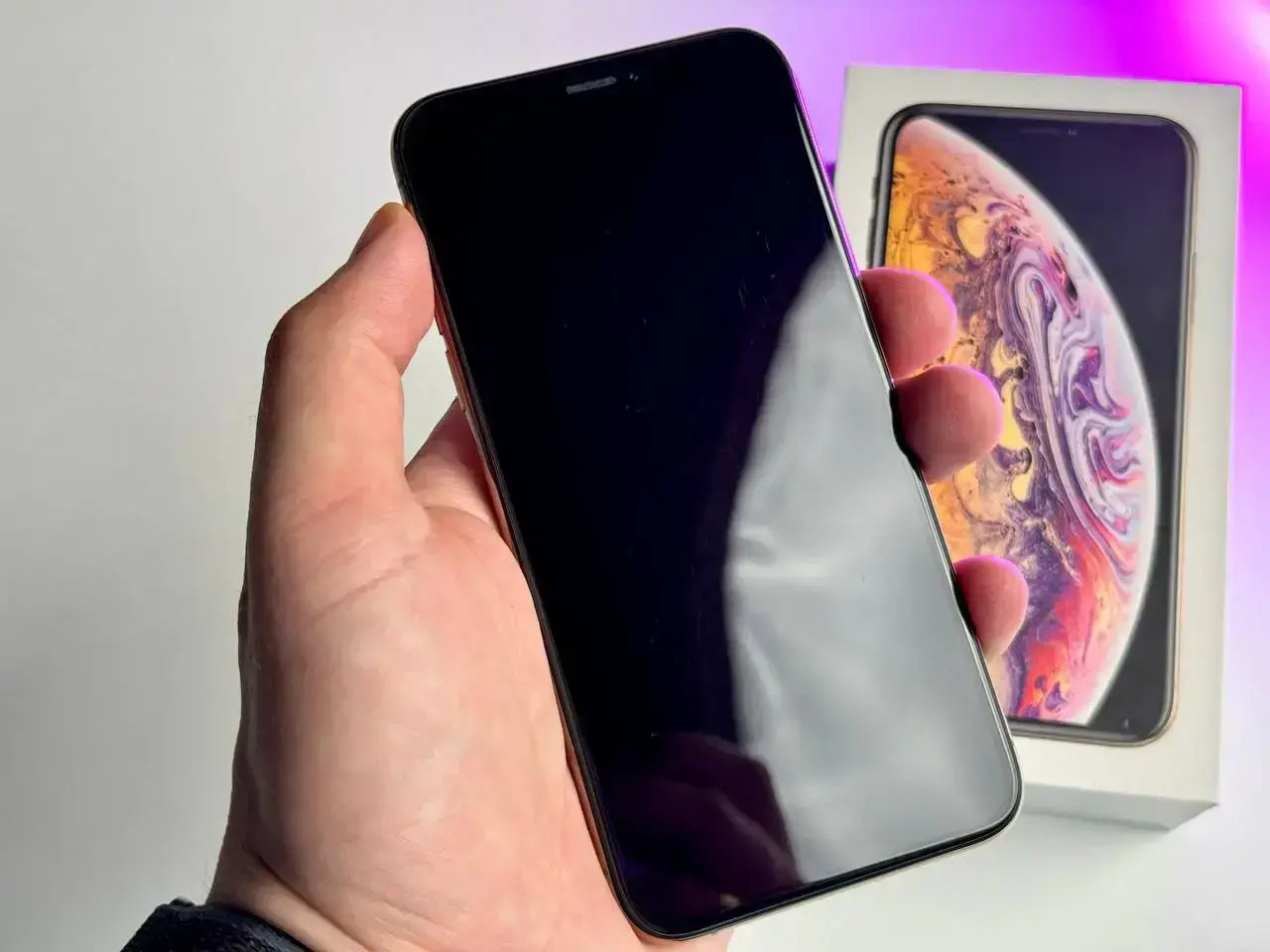 ВЖИВАНИЙ Apple iPhone XS 256GB Gold (MT9K2) - Стан: гарний | Акумулятор: 100% | Комплект: коробка | Гарантія: 1 міс.