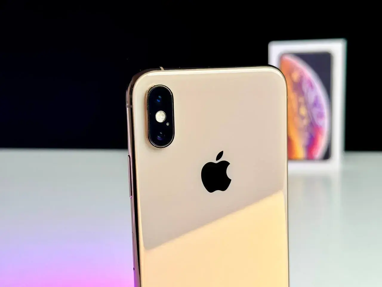 ВЖИВАНИЙ Apple iPhone XS 256GB Gold (MT9K2) - Стан: гарний | Акумулятор: 100% | Комплект: коробка | Гарантія: 1 міс.