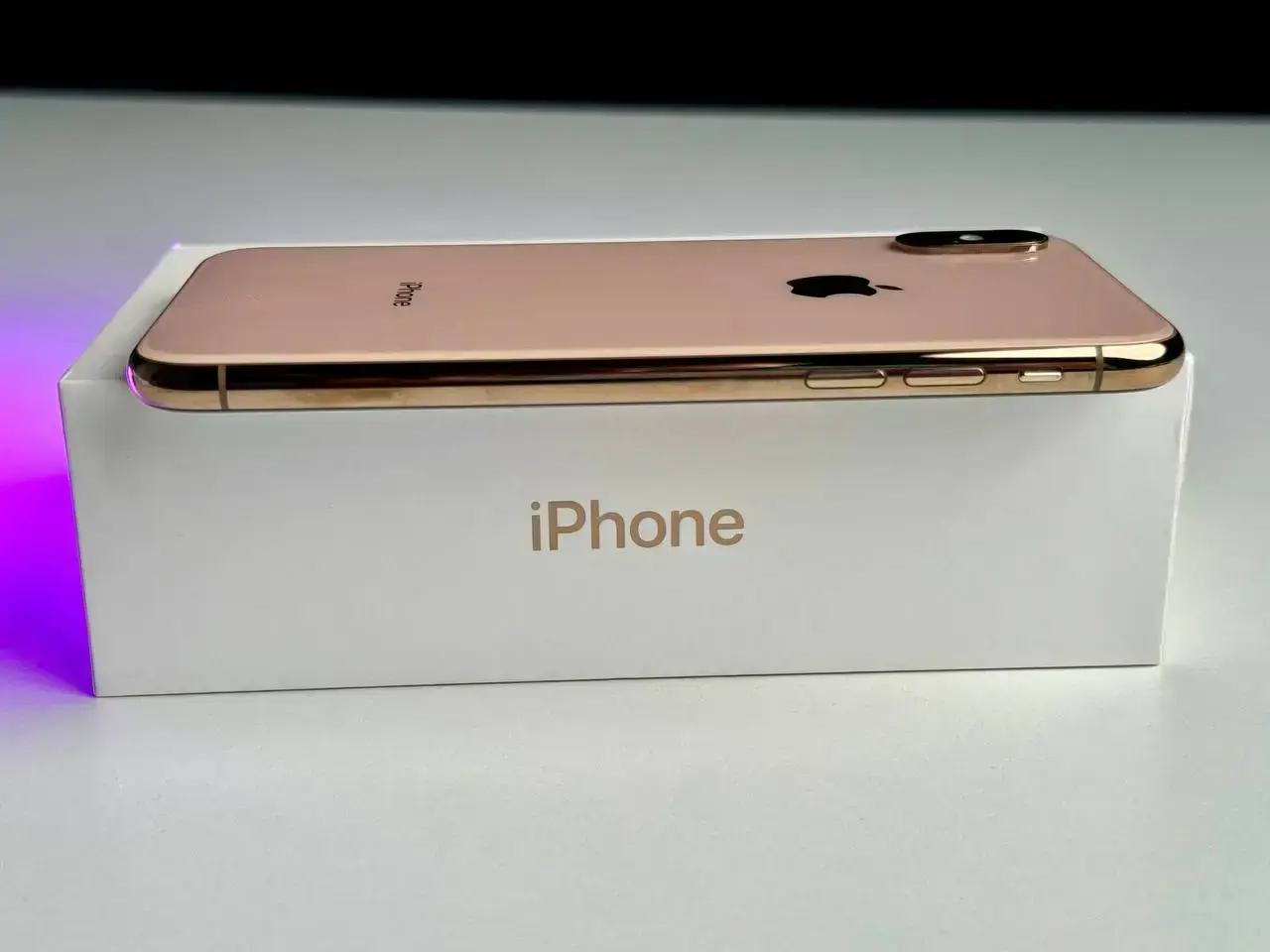 ВЖИВАНИЙ Apple iPhone XS 256GB Gold (MT9K2) - Стан: гарний | Акумулятор: 100% | Комплект: коробка | Гарантія: 1 міс.