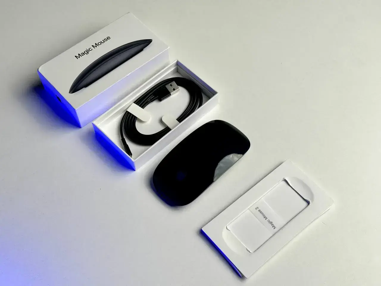 Б/У Apple Magic Mouse 2 Space Gray (MRME2) - Состояние: хороший | Комплект: полный | Гарантія: 1 мес.