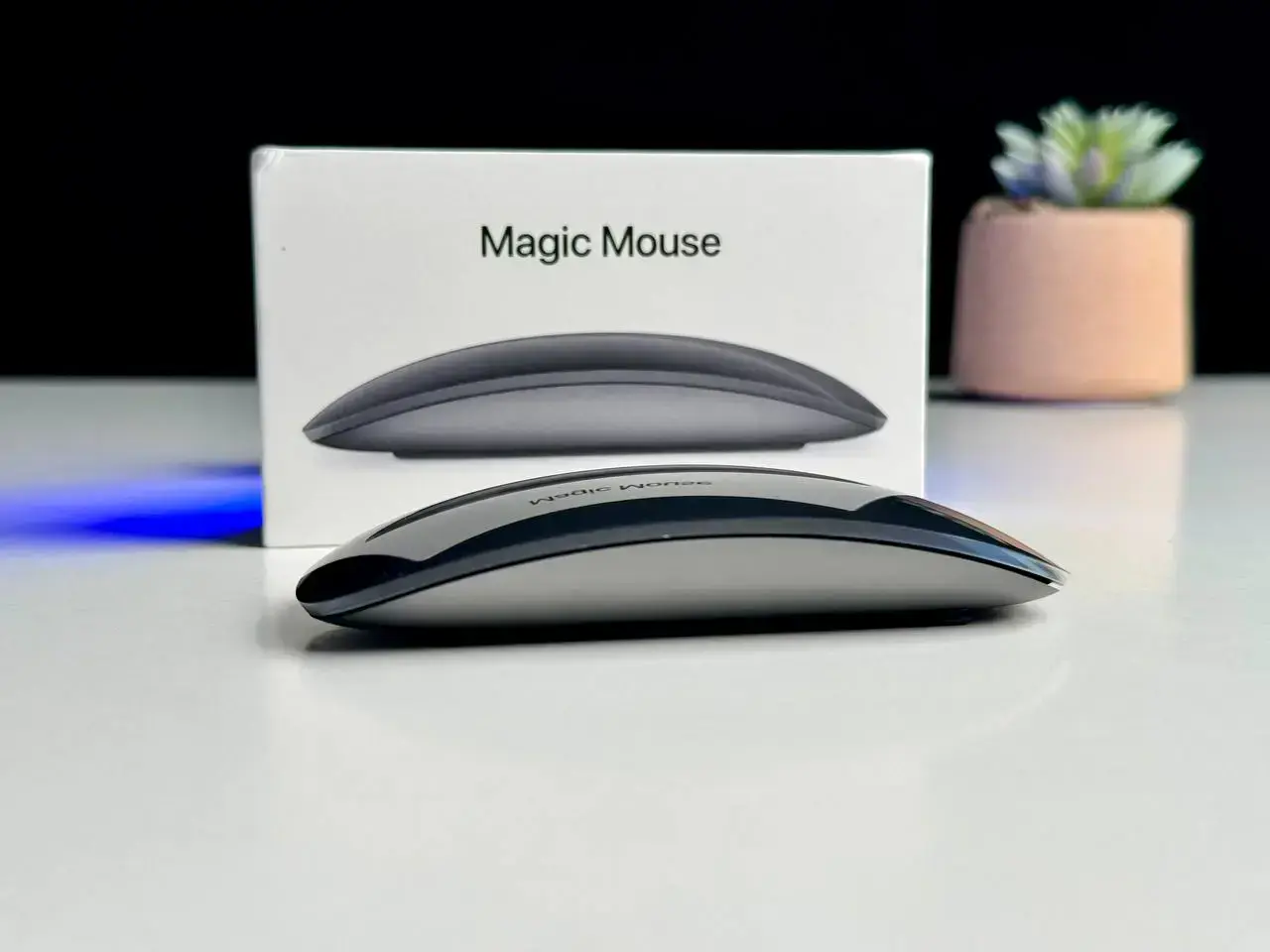 Б/У Apple Magic Mouse 2 Space Gray (MRME2) - Состояние: хороший | Комплект: полный | Гарантія: 1 мес.