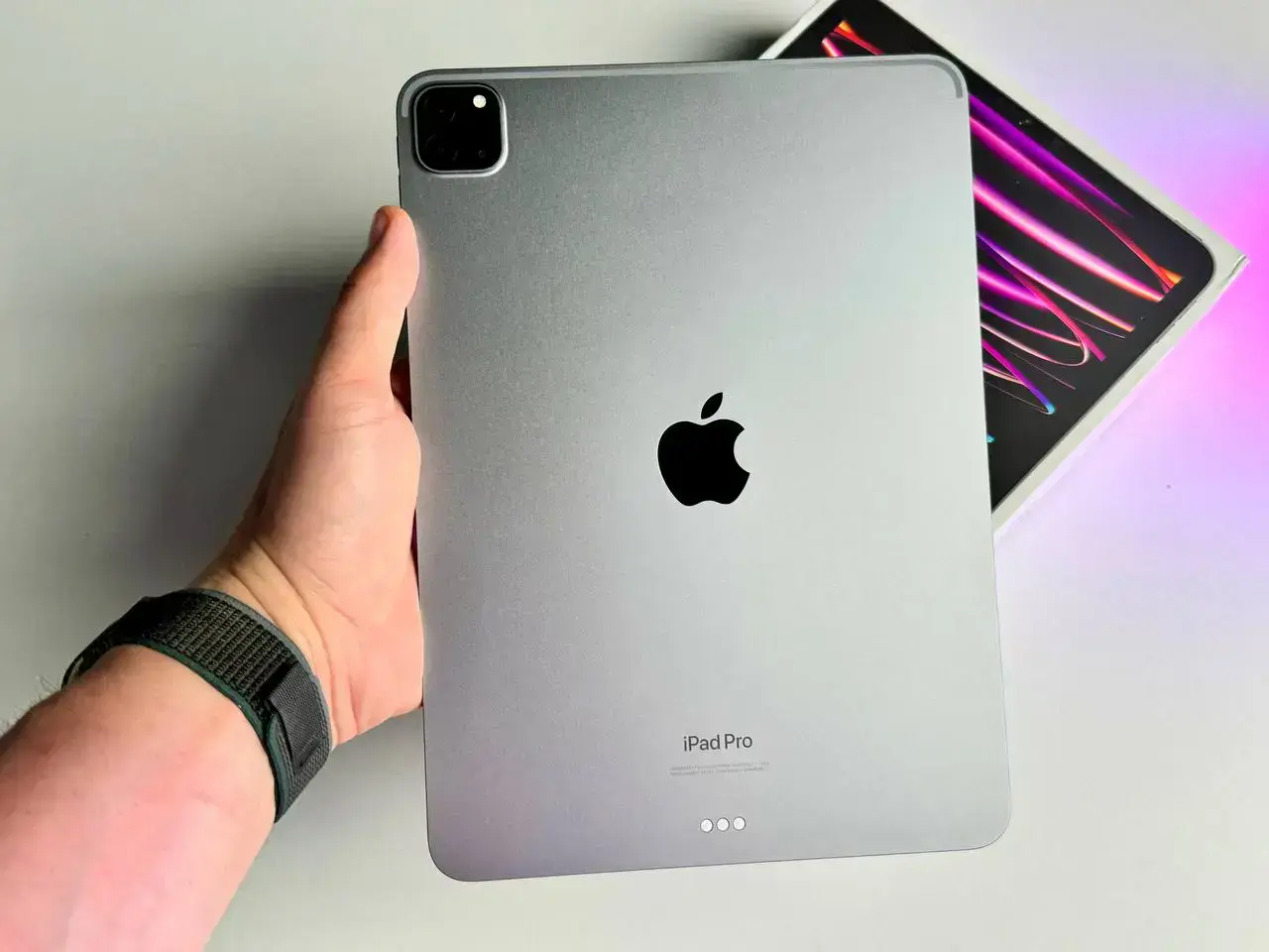 Б/У iPad Pro 11" 2022 Wi-Fi 256GB Space Gray (MNXF3) - Состояние: идеальный | Комплект: полный | Гарантія: 1 мес.