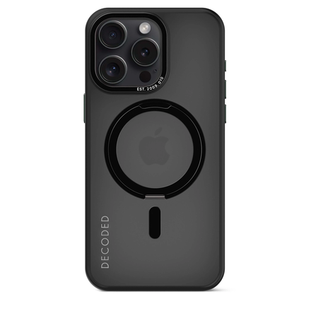 Чехол DECODED 360 Loop Stand Back Cover for iPhone 15 Pro Max - Frosted Black (D24IPO15PMLSBC1FK)