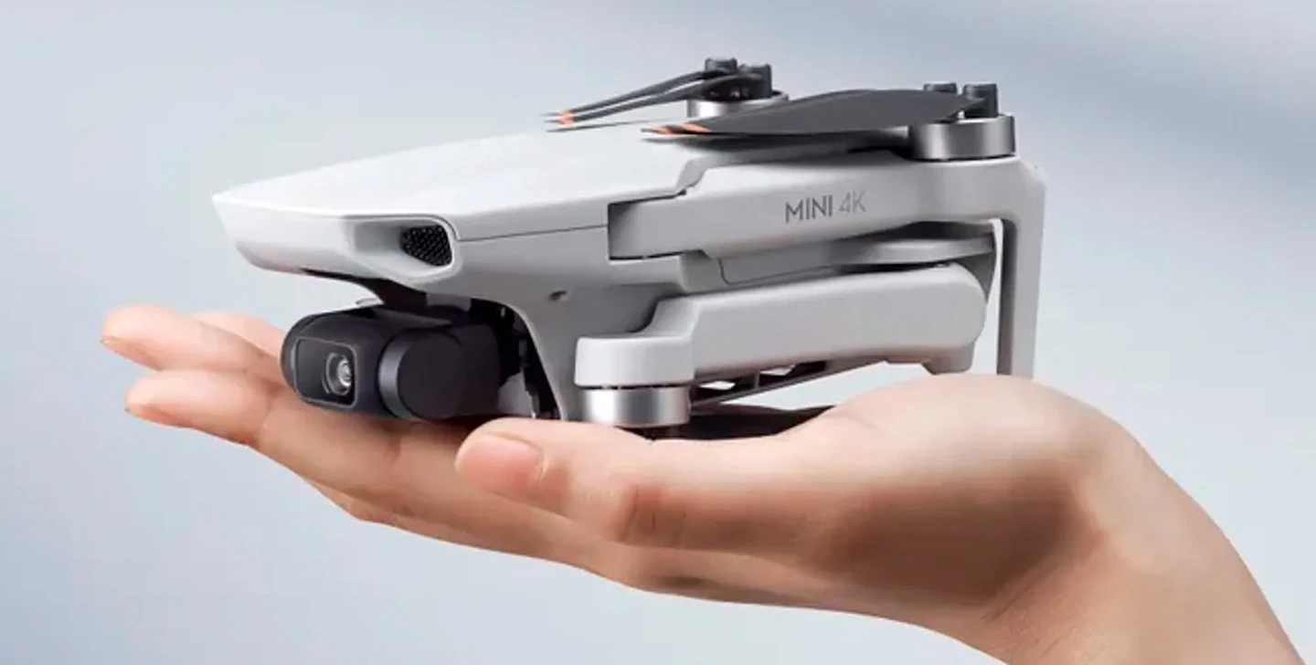 DJI представила маленький дрон Mini 4K с профессиональной камерой