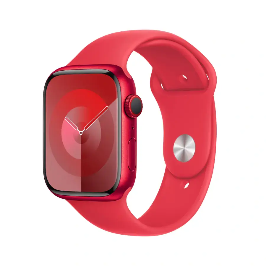 Ремінець Apple (PRODUCT)RED Sport Band S/M для Apple Watch 38/40/41/42mm (MP703, MT313)
