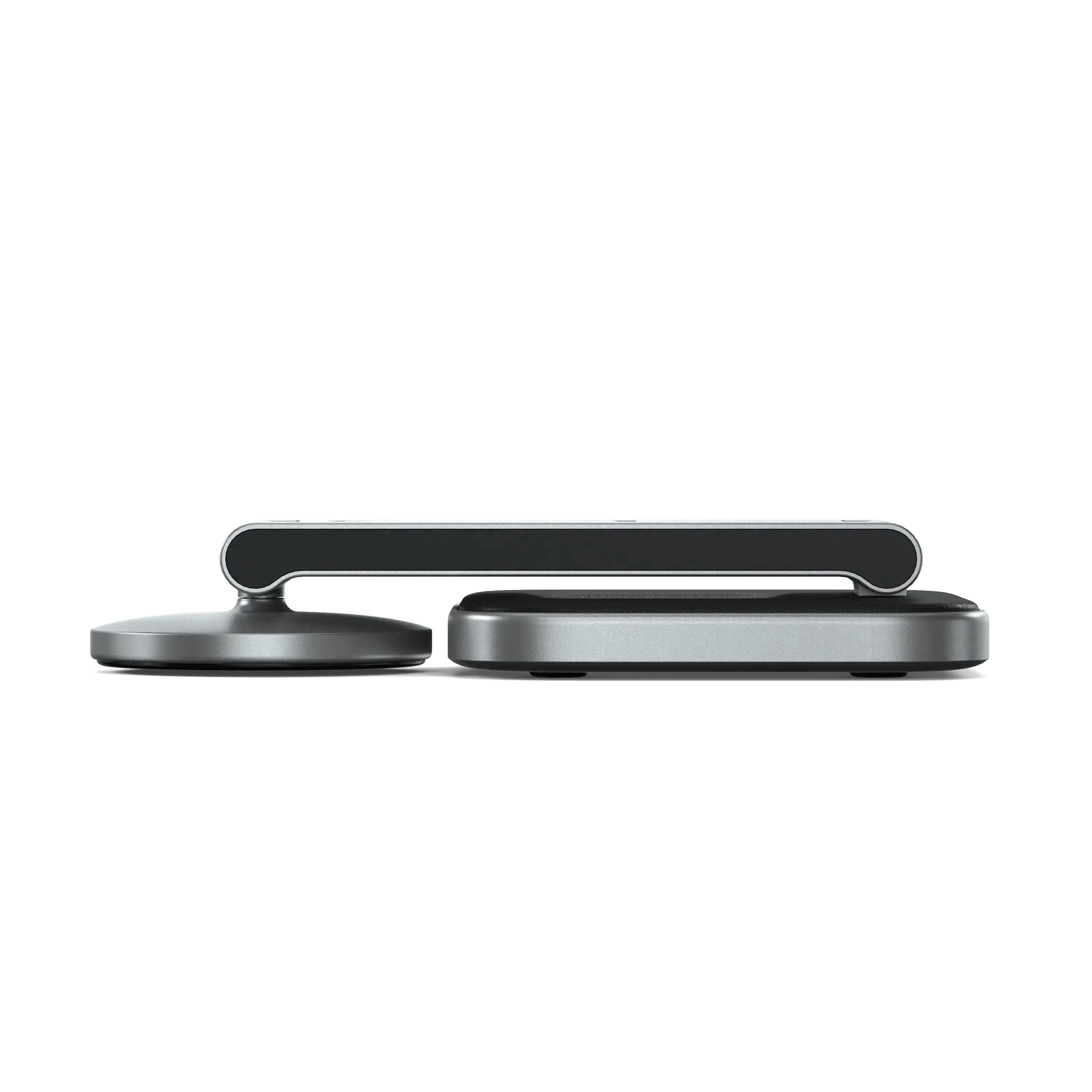 Бездротовий зарядний пристрій з функцією складання Satechi 3-in-1 Foldable Qi2 Wireless Charging Stand (ST-Q31FM-EA)