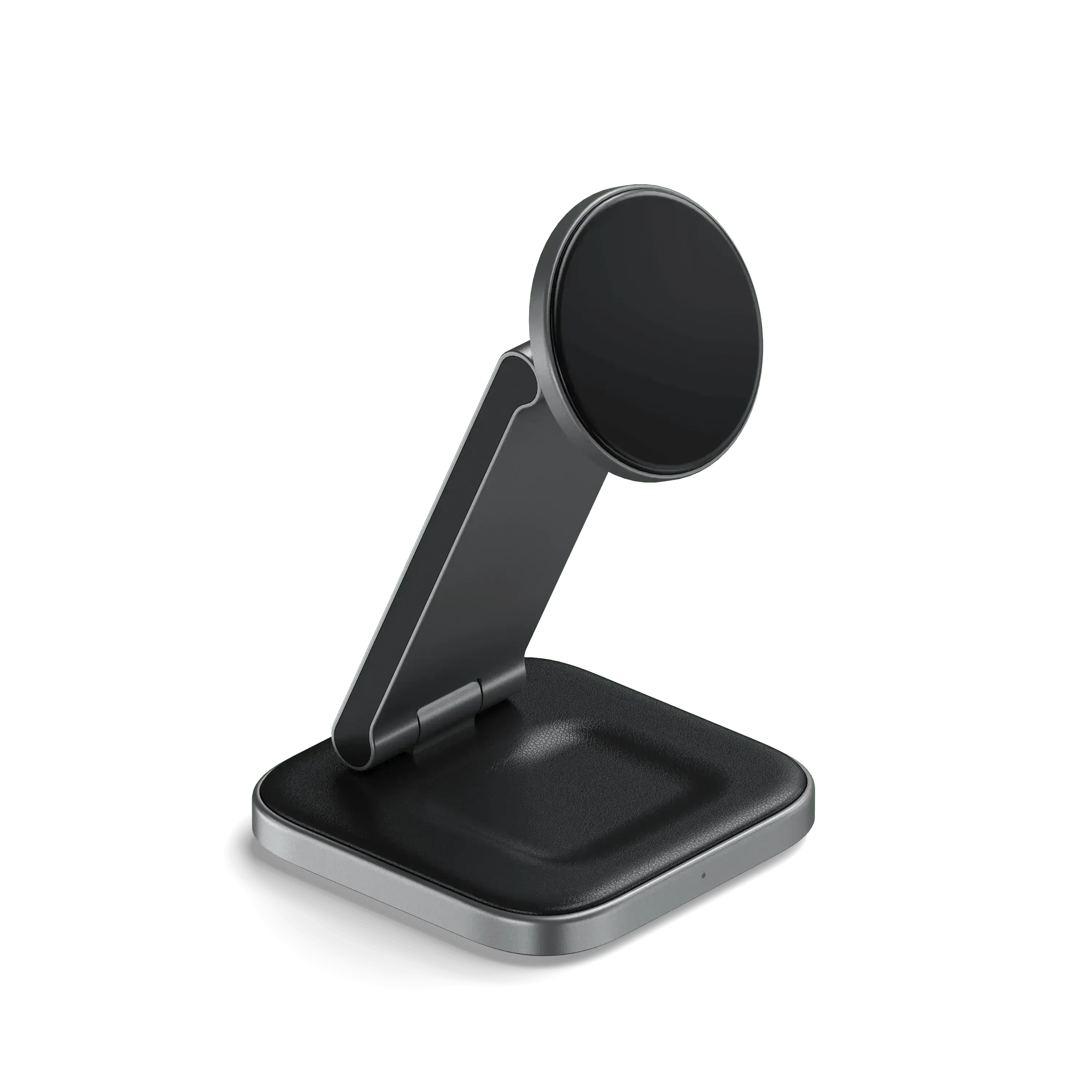 Бездротовий зарядний пристрій з функцією складання Satechi 3-in-1 Foldable Qi2 Wireless Charging Stand (ST-Q31FM-EA)