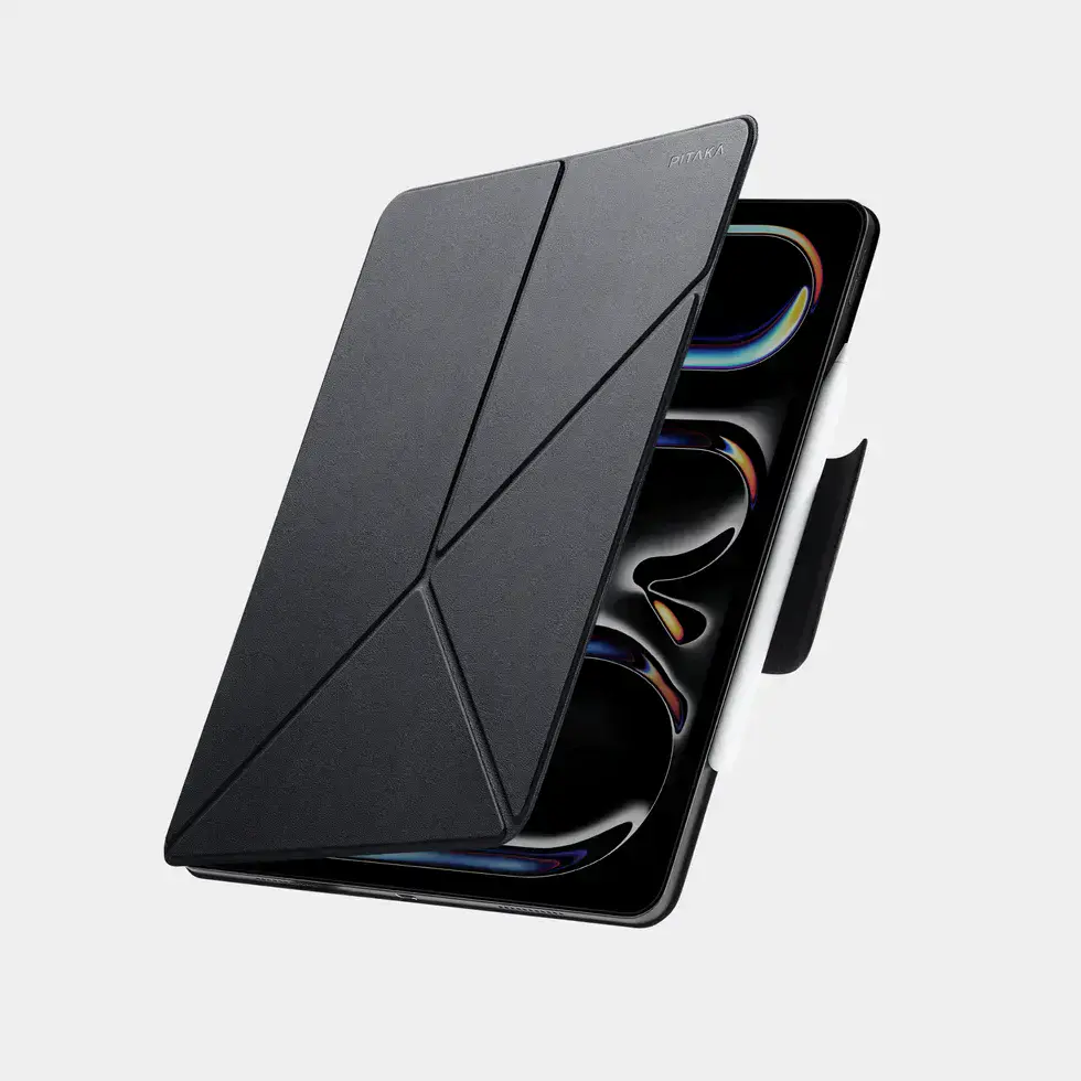 Чехол-накладка Pitaka MagEZ Case Folio 2 для iPad Pro 13" [M4] - Black (FOL2404P)