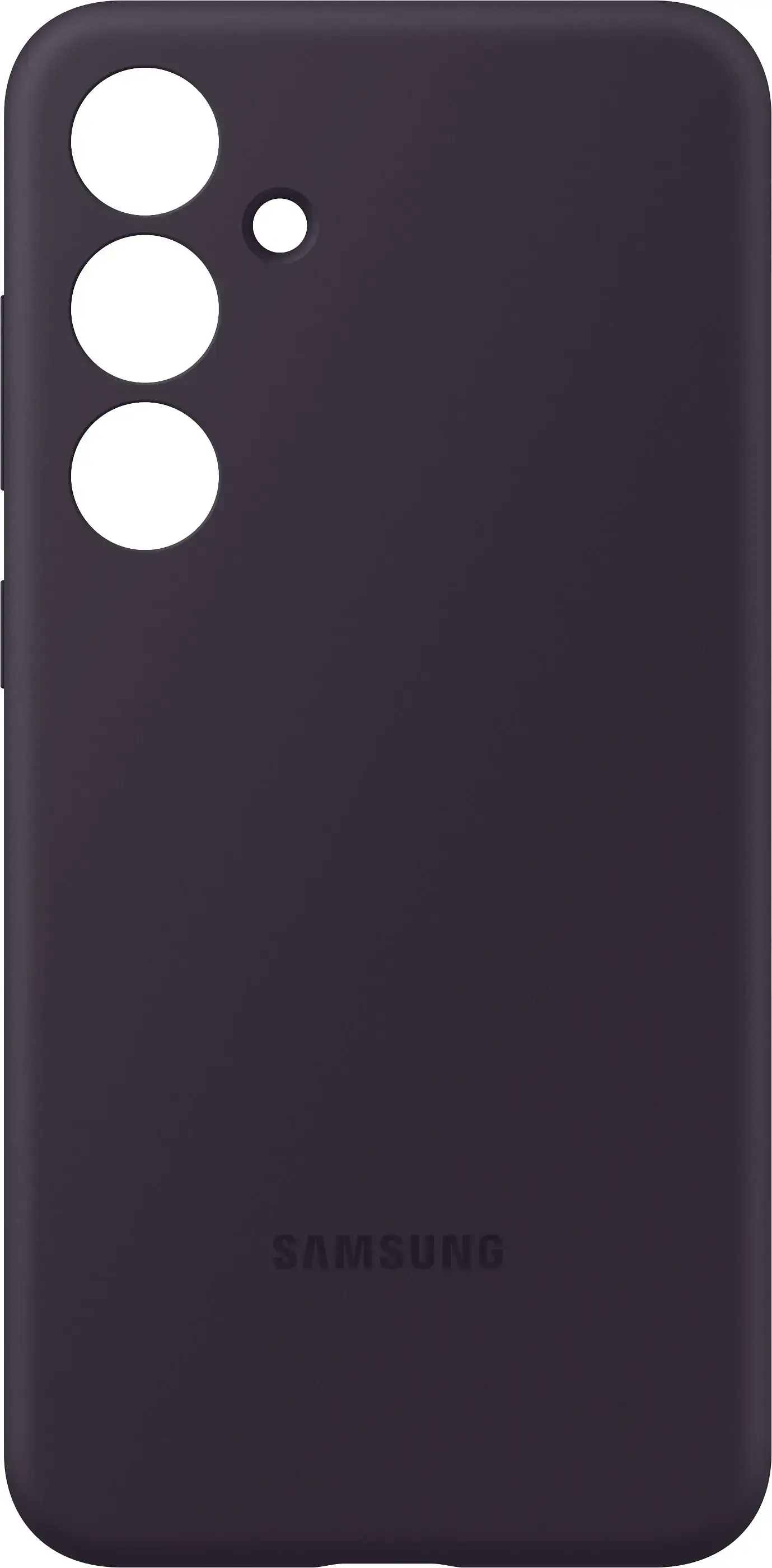 Чехол Samsung Silicone Case для Galaxy S24 - Dark Violet (EF-PS921TEEG)