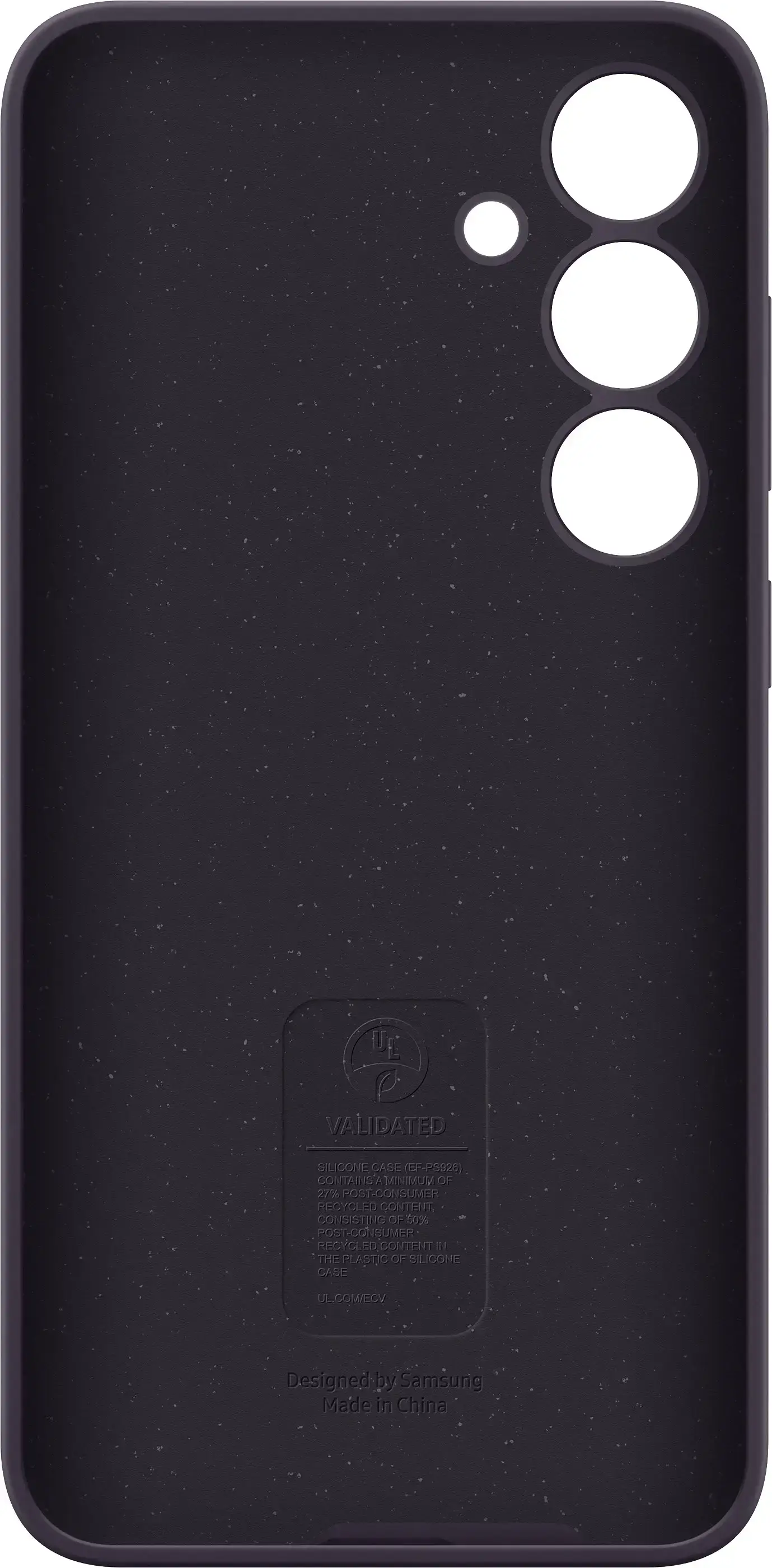 Чехол Samsung Silicone Case для Galaxy S24 - Dark Violet (EF-PS921TEEG)