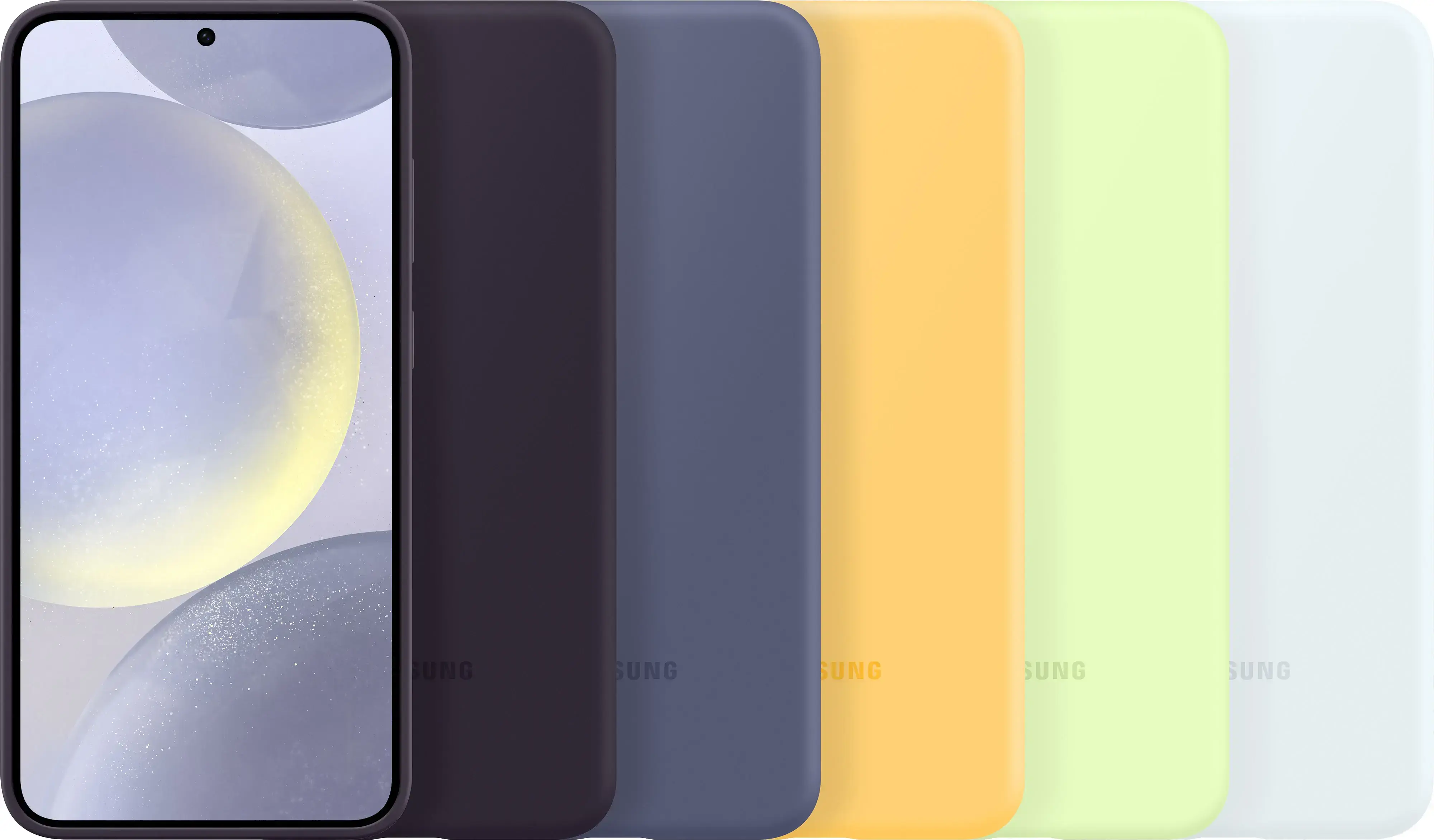 Чехол Samsung Silicone Case для Galaxy S24 - Dark Violet (EF-PS921TEEG)