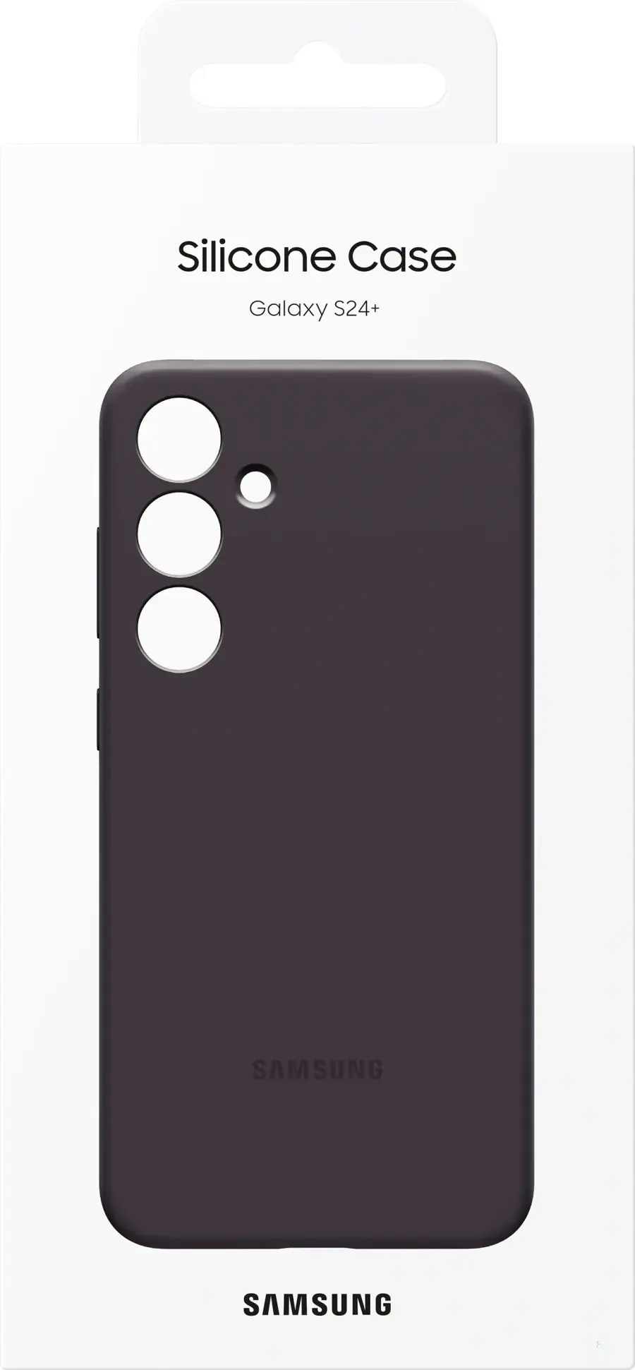 Чехол Samsung Silicone Case для Galaxy S24 Plus - Dark Violet (EF-PS926TEEGWW)