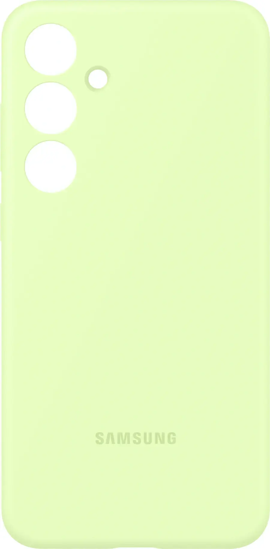 Чехол Samsung Silicone Case для Galaxy S24 Plus - Light Green (EF-PS926TGEGWW)