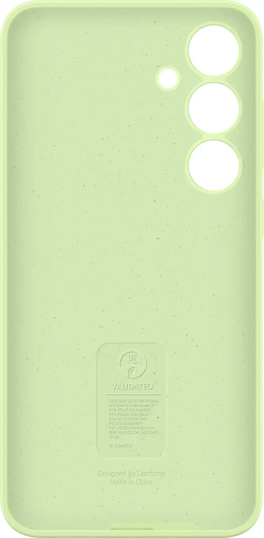 Чехол Samsung Silicone Case для Galaxy S24 Plus - Light Green (EF-PS926TGEGWW)