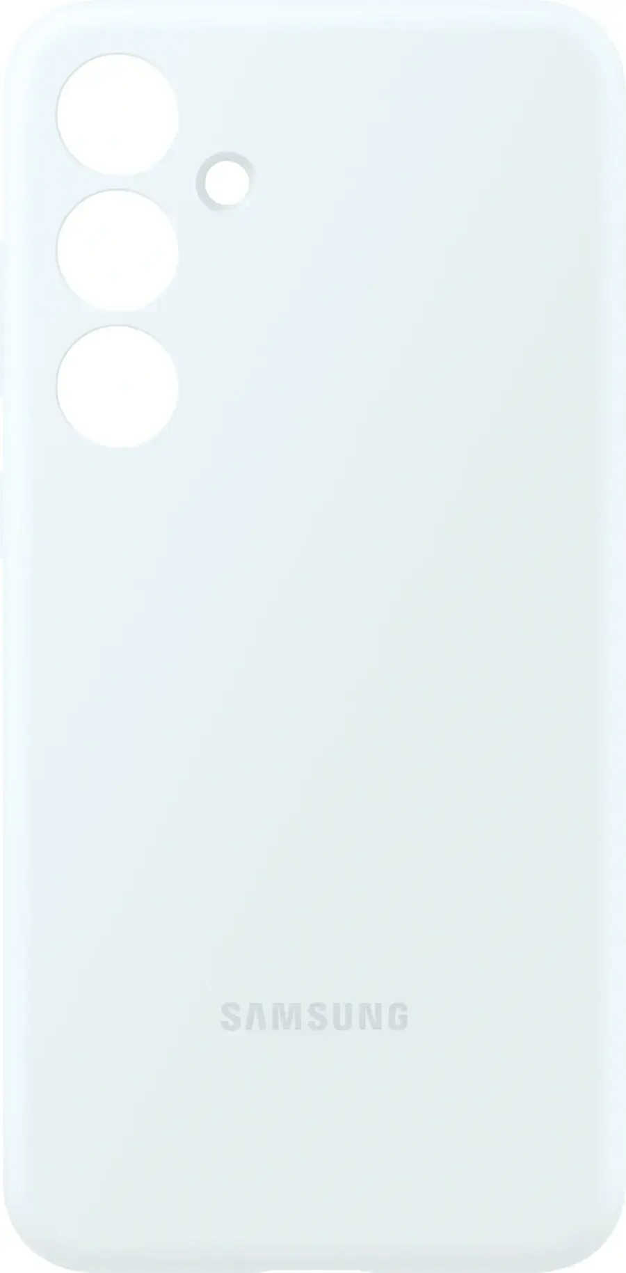 Чехол Samsung Silicone Case для Galaxy S24 Plus - White (EF-PS926TWEGWW)