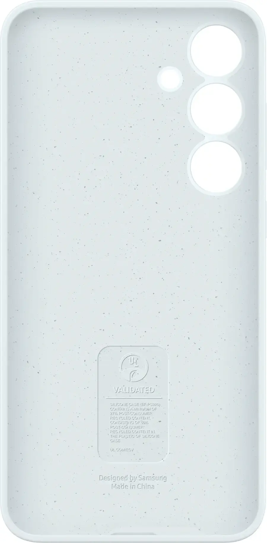 Чехол Samsung Silicone Case для Galaxy S24 Plus - White (EF-PS926TWEGWW)
