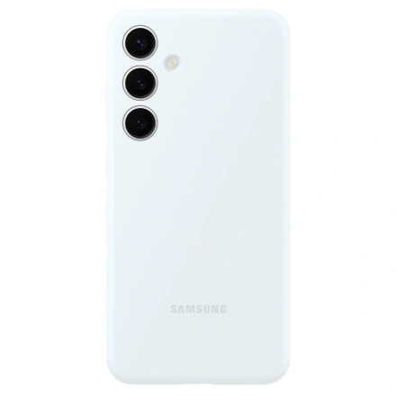 Чехол Samsung Silicone Case для Galaxy S24 Plus - White (EF-PS926TWEGWW)