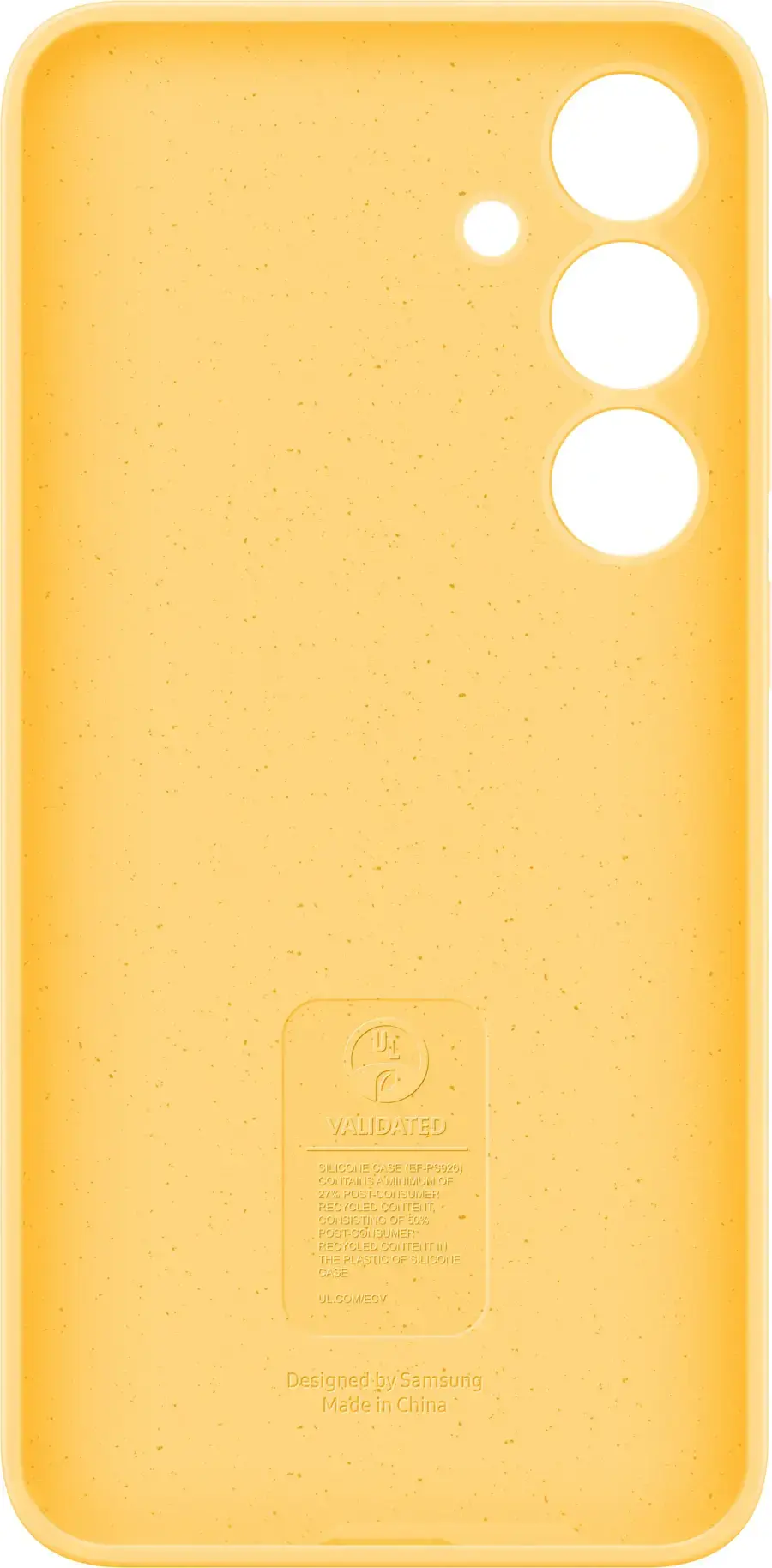 Чохол Samsung Silicone Case для Galaxy S24 Plus - Yellow (EF-PS926TYEGWW)