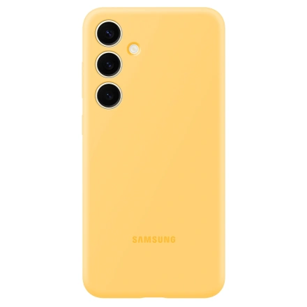 Чохол Samsung Silicone Case для Galaxy S24 Plus - Yellow (EF-PS926TYEGWW)